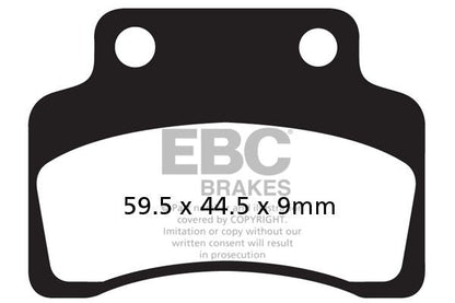 EBC BRAKE PAD SFAC SERIES CARBON FIBER SCOOTER SFAC235