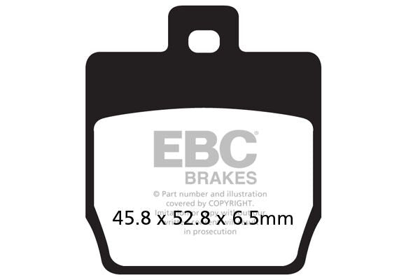 EBC BRAKE PAD SFAC SERIES CARBON FIBER SCOOTER SFAC268
