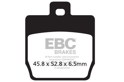 EBC BRAKE PAD SFAC SERIES CARBON FIBER SCOOTER SFAC268