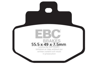 EBC BRAKE PAD SFAC SERIES CARBON FIBER SCOOTER SFAC321