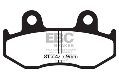 EBC BRAKE PAD SFAC SERIES CARBON FIBER SCOOTER SFAC323