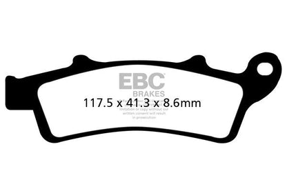 EBC BRAKE PAD SFAC SERIES CARBON FIBER SCOOTER SFAC324
