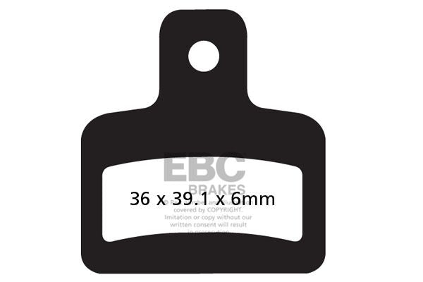 EBC BRAKE PAD FA-SERIES ORGANIC FA471