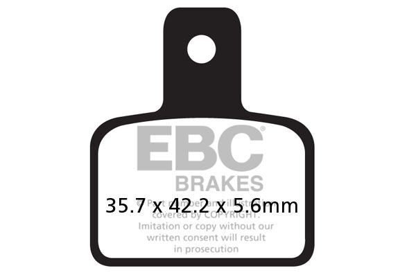 EBC BRAKE PAD FA-SERIES ORGANIC FA495