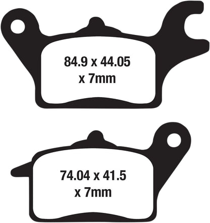 EBC BRAKE PAD FA SERIES ORGANIC FA691