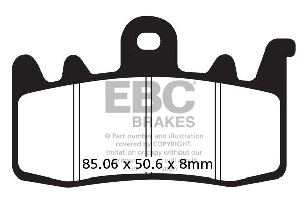 EBC BRAKE PAD FA-SERIES ORGANIC FA630