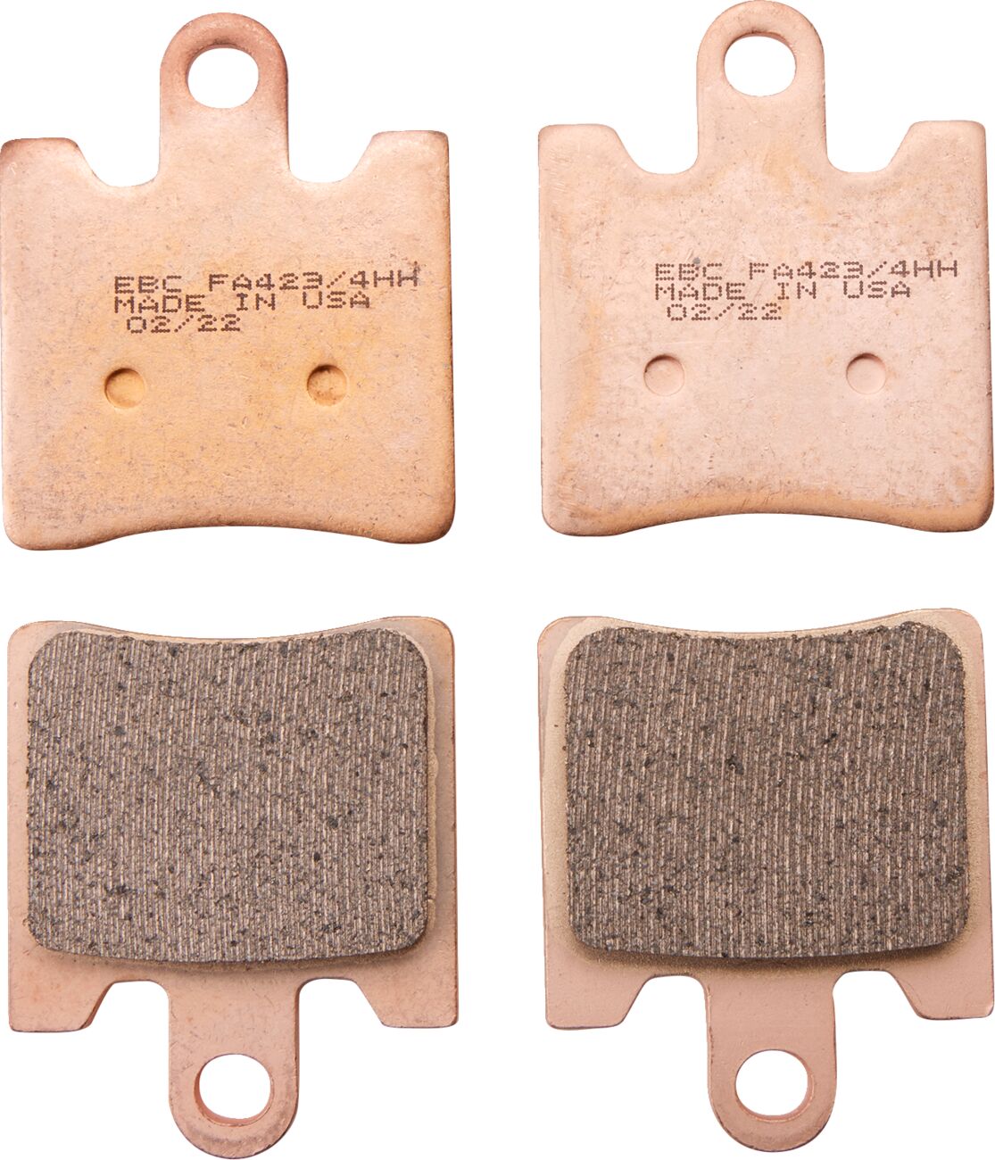 EBC BRAKE PAD FA-HH SERIES SINTERED METAL FA423/4HH