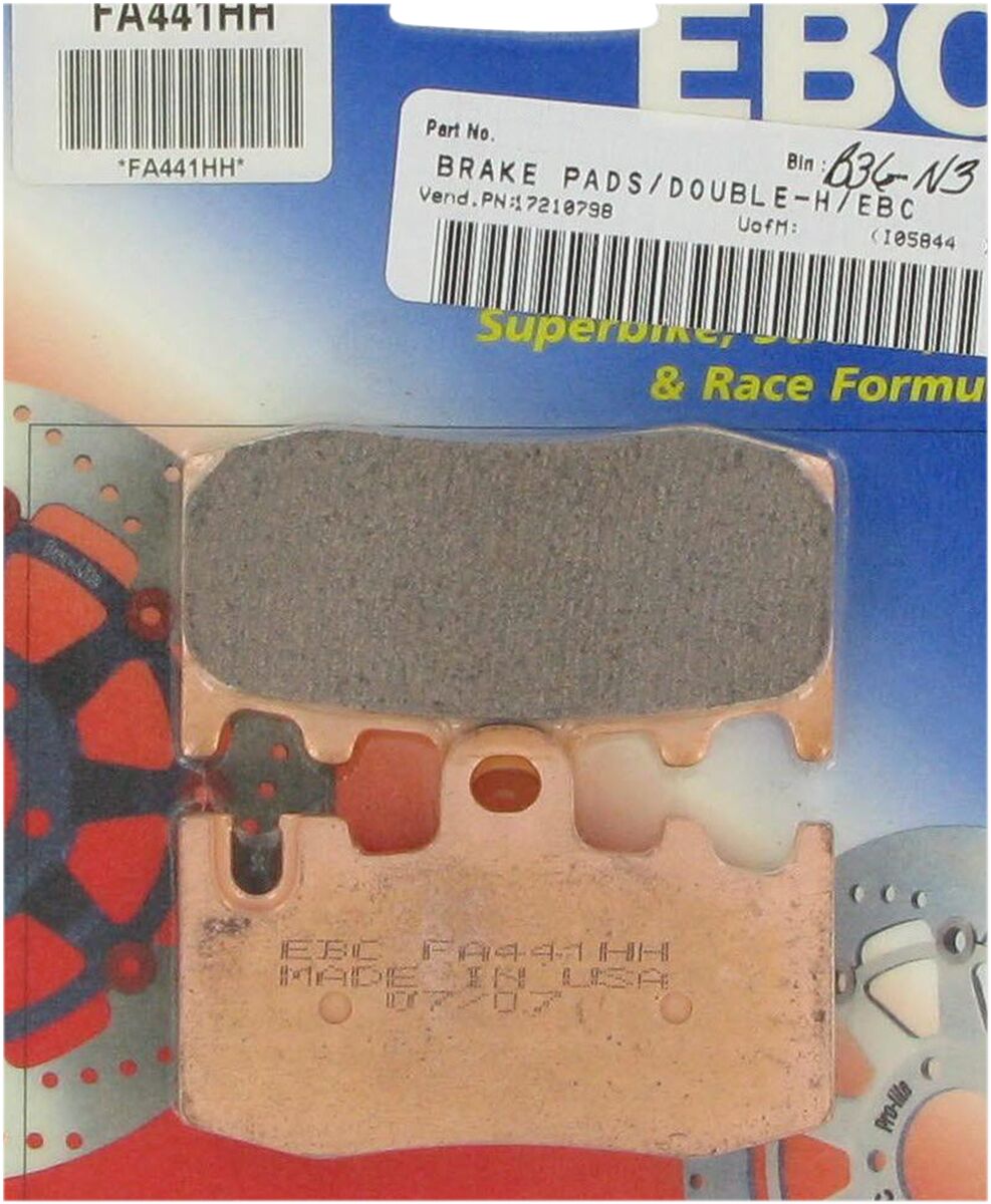 EBC BRAKE PAD FA-HH SERIES SINTERED METAL FA441HH