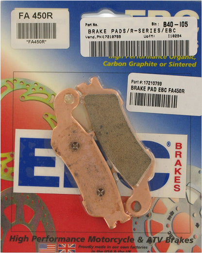 EBC BRAKE PAD FA-R SERIES SINTERED METAL FA450R