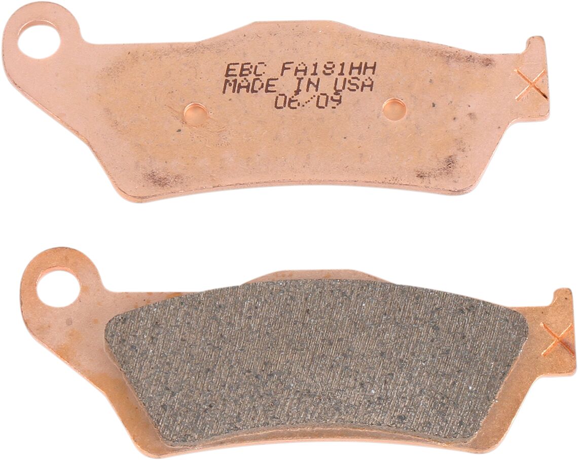 EBC BRAKE PAD FA-HH SERIES SINTERED METAL FA181HH