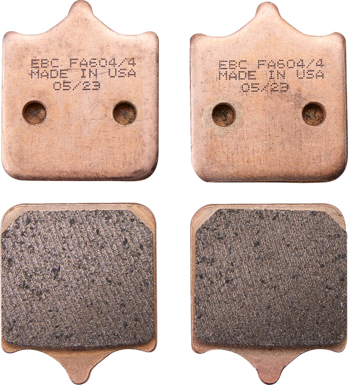 EBC BRAKE PAD FA-HH SERIES SINTERED METAL FA604/4HH
