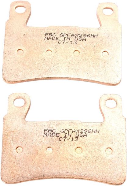 EBC BRAKE PAD GPFAX-HH SERIES SINTERED METAL GPFAX296HH