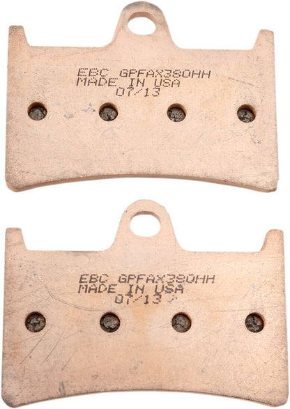 EBC BRAKE PAD GPFAX-HH SERIES SINTERED METAL GPFAX380HH