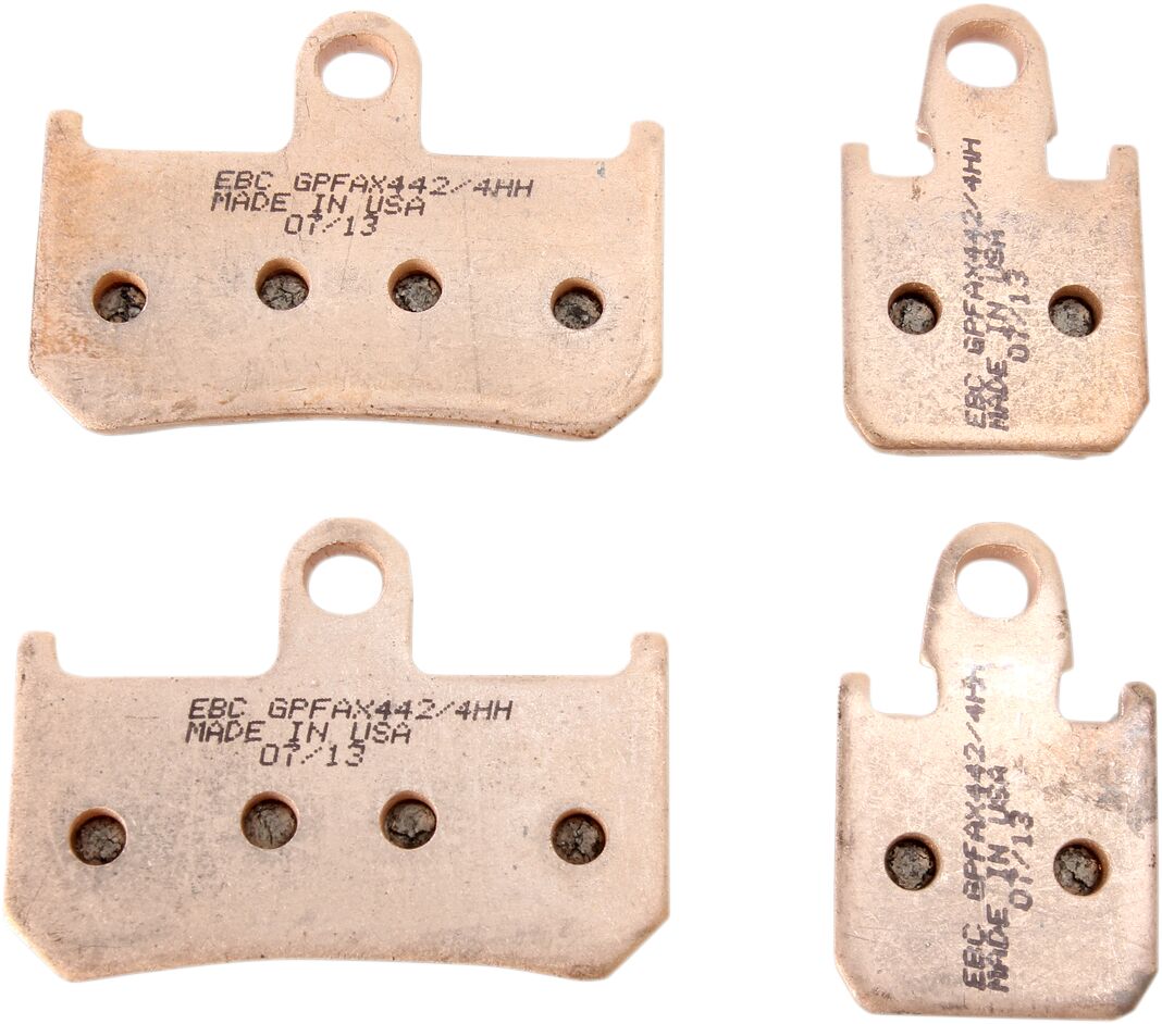EBC BRAKE PAD GPFAX-HH SERIES SINTERED METAL GPFAX442/4HH