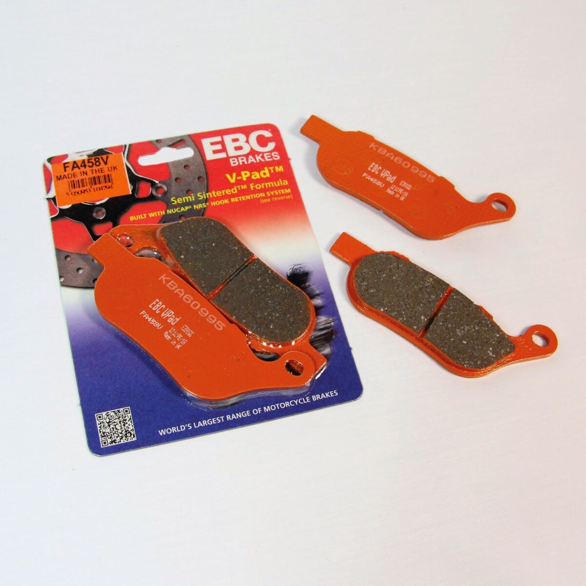 EBC BRAKE PAD FA-V SERIES SINTERED METAL/ORGANIC COMPOUND FA047V