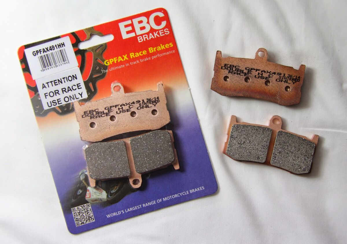 EBC BRAKE PAD GPFAX-HH SERIES SINTERED METAL GPFAX491HH