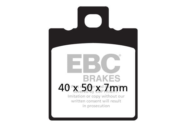 EBC BRAKE PAD SFA-HH SERIES SINTERED METAL SFA047HH