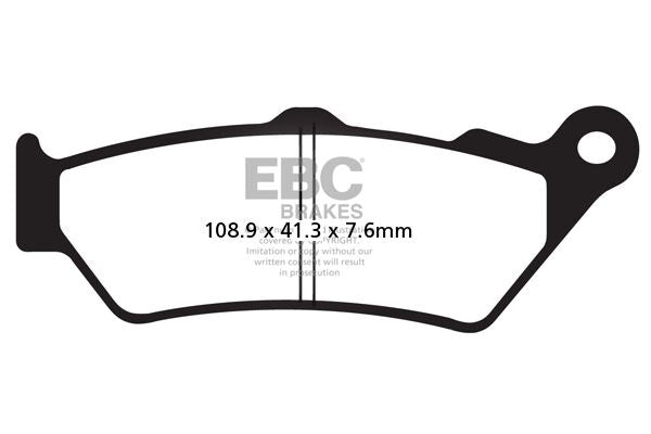 EBC BRAKE PAD SFA-HH SERIES SINTERED METAL SCOOTER SFA209/2HH