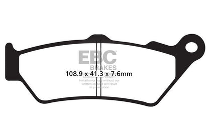 EBC BRAKE PAD SFA-HH SERIES SINTERED METAL SCOOTER SFA209/2HH