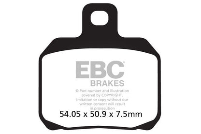 EBC BRAKE PAD SFA-HH SERIES SINTERED METAL SCOOTER SFA266HH