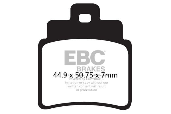 EBC BRAKE PAD SFA-HH SERIES SINTERED METAL SCOOTER SFA355/4HH