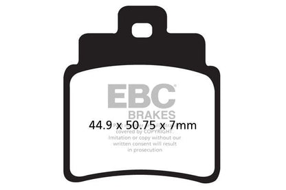 EBC BRAKE PAD SFA-HH SERIES SINTERED METAL SCOOTER SFA355/4HH