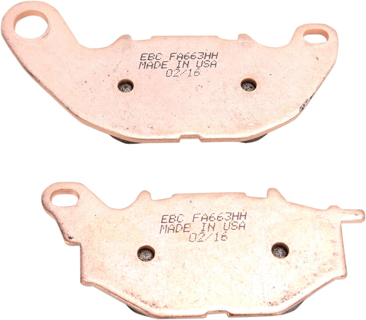 EBC BRAKE PAD FA-HH SERIES SINTERED METAL FA663HH