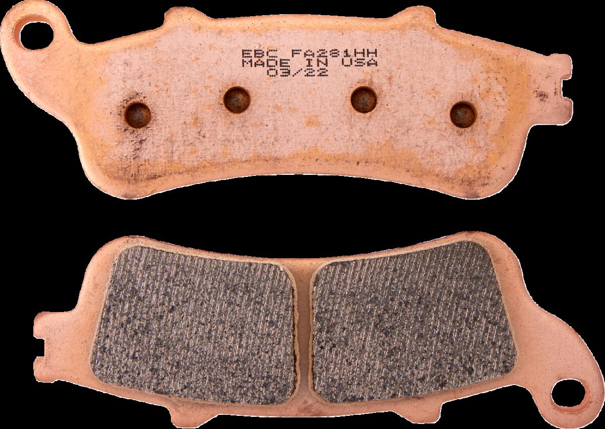 EBC BRAKE PAD FA-HH SERIES SINTERED METAL FA281HH