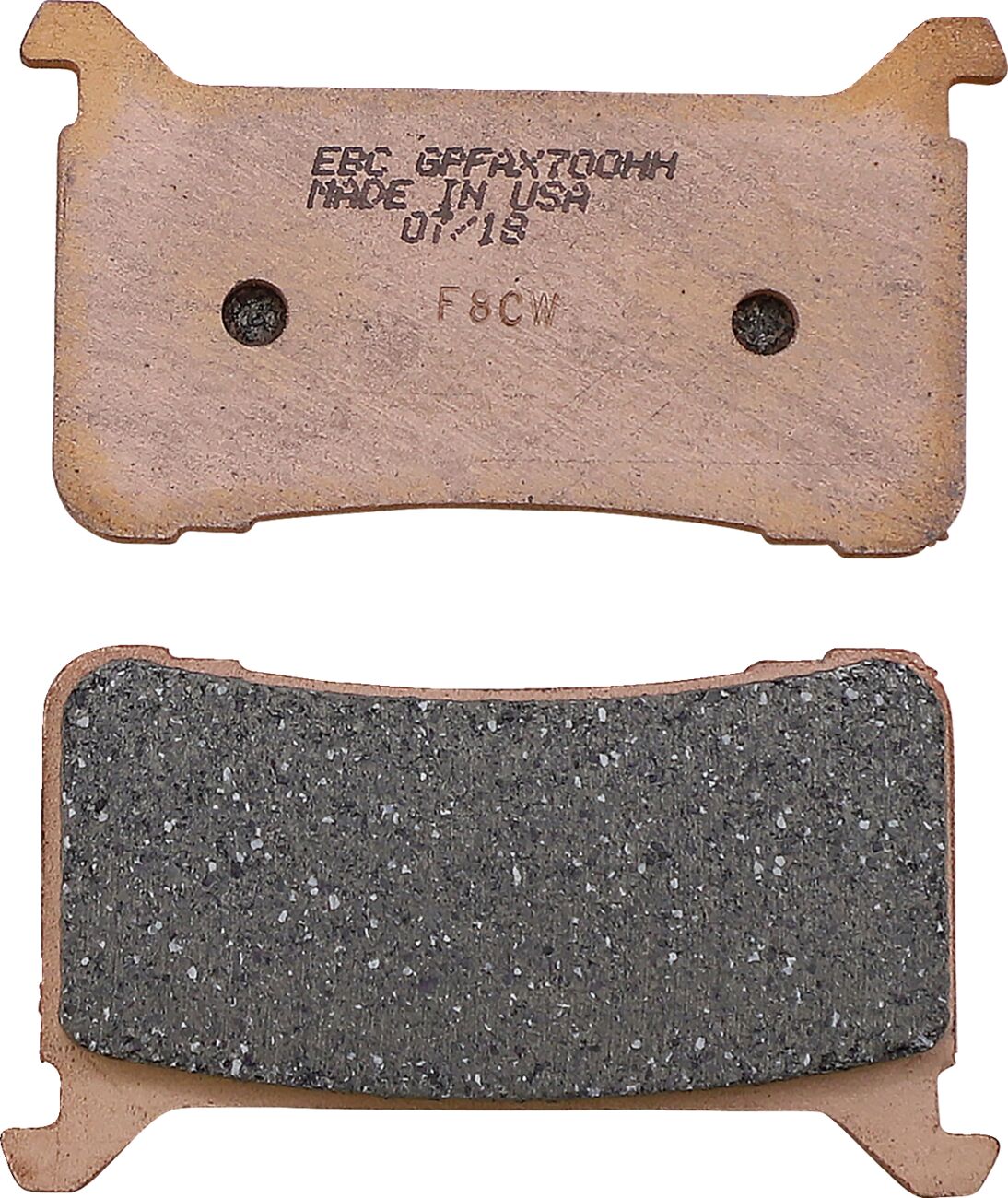EBC BRAKE PAD GPFA SERIES SINTERED METAL RACE GPFAX700HH