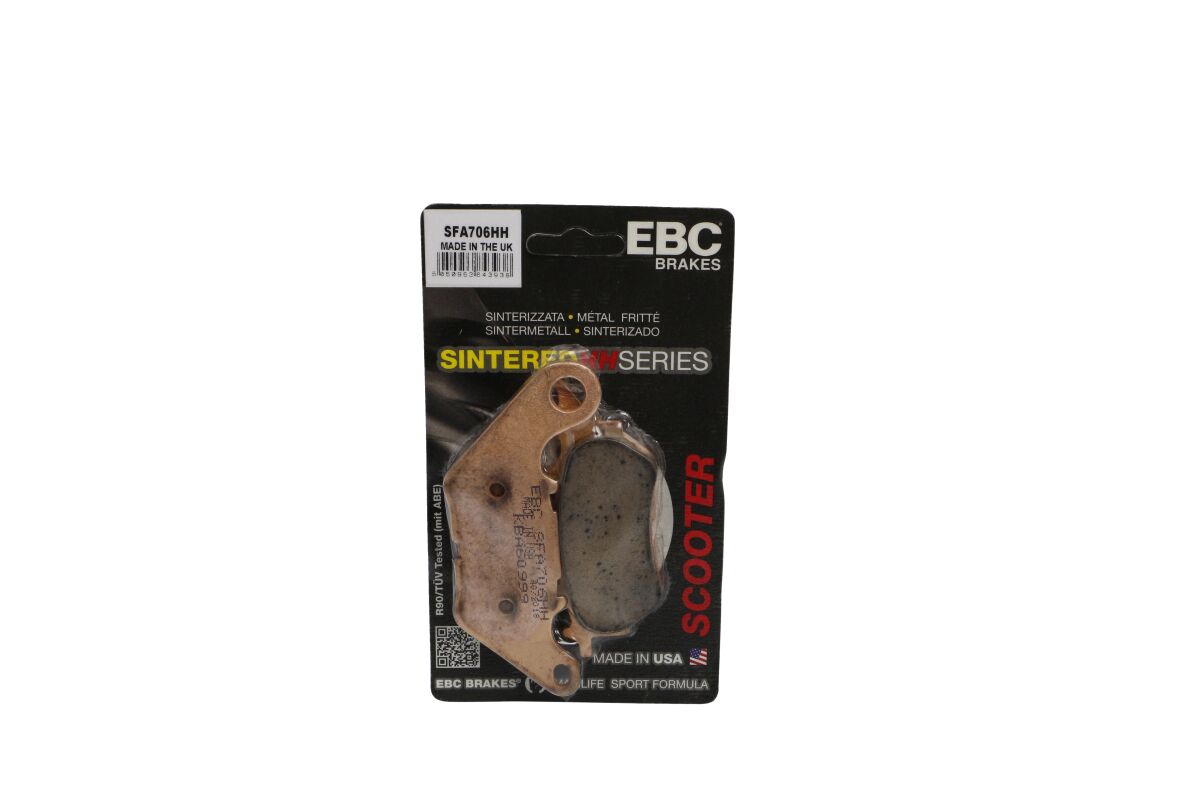 EBC BRAKE PAD SFA-HH SERIES SINTERED METAL SCOOTER SFA706HH