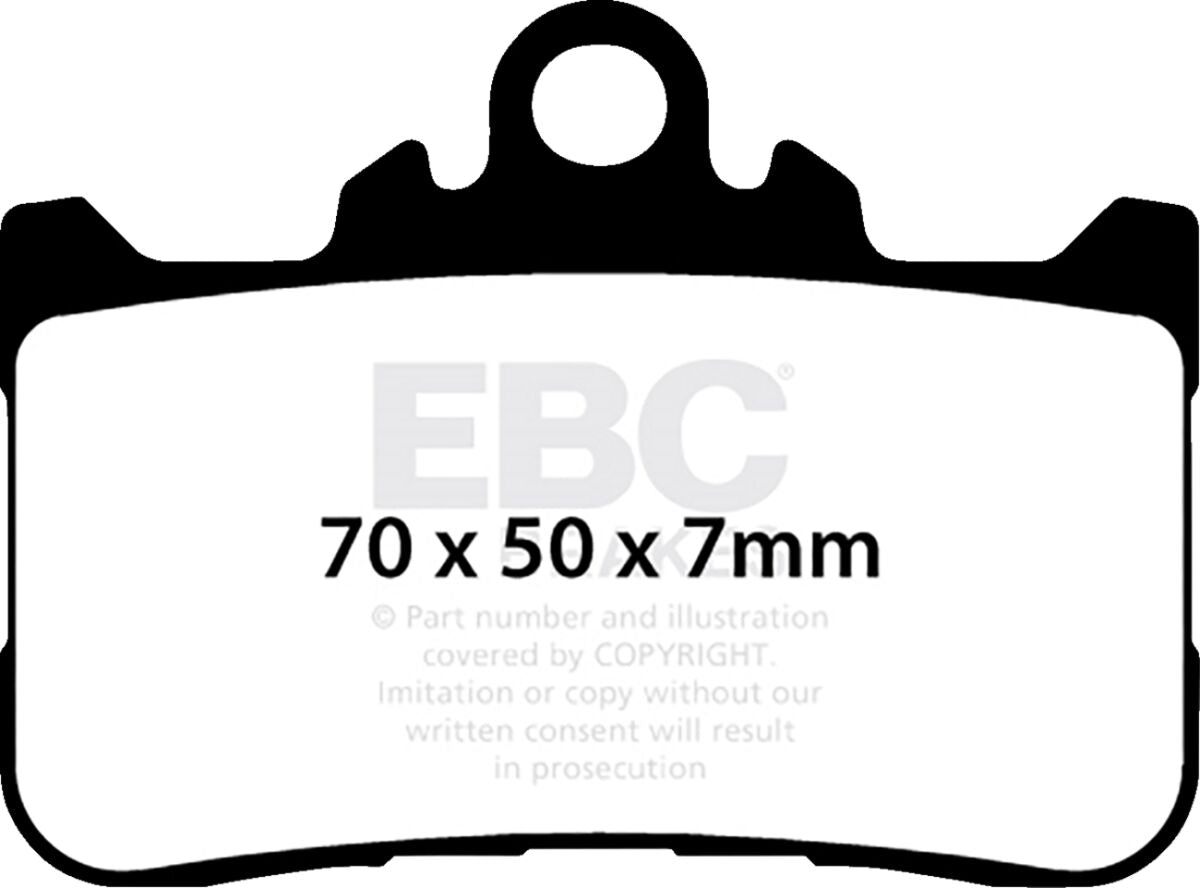 EBC BRAKE PAD SINTERED HH FA759HH