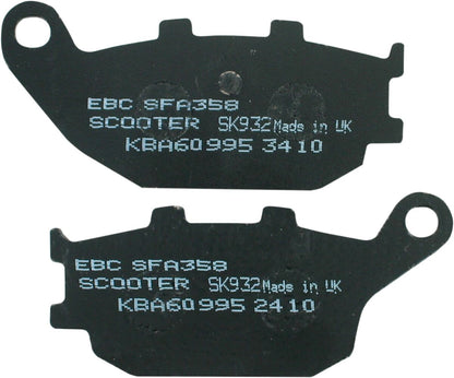 EBC BRAKE PAD SFA SERIES ORGANIC SFA358