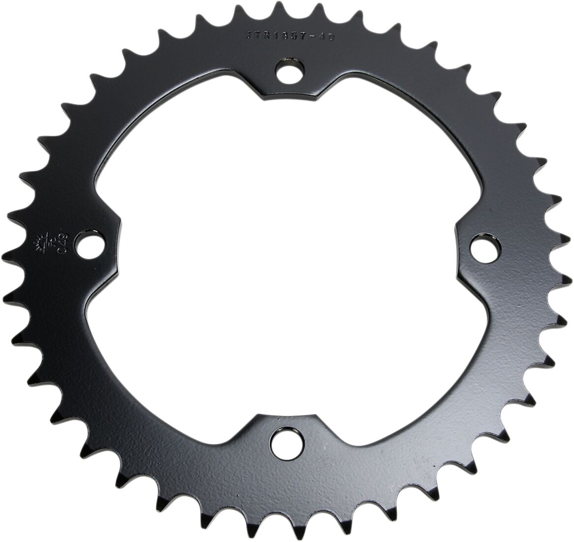 JT SPROCKETS JTR1857.40 REAR REPLACEMENT SPROCKET 40 TEETH 520 PITCH NATURAL C49 HIGH CARBON STEEL JTR1857.40