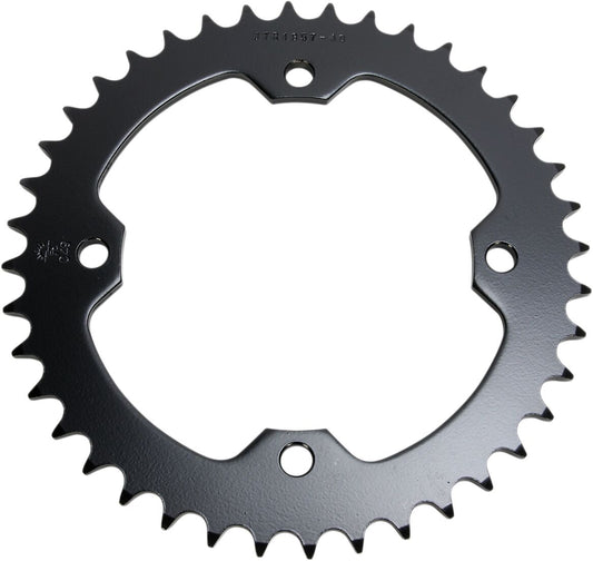 JT SPROCKETS JTR1857.40 REAR REPLACEMENT SPROCKET 40 TEETH 520 PITCH NATURAL C49 HIGH CARBON STEEL JTR1857.40