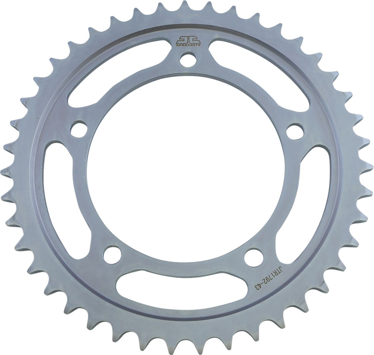 JT SPROCKETS JTR1792.43 REAR REPLACEMENT SPROCKET 43 TEETH 525 PITCH NATURAL STEEL JTR1792.43