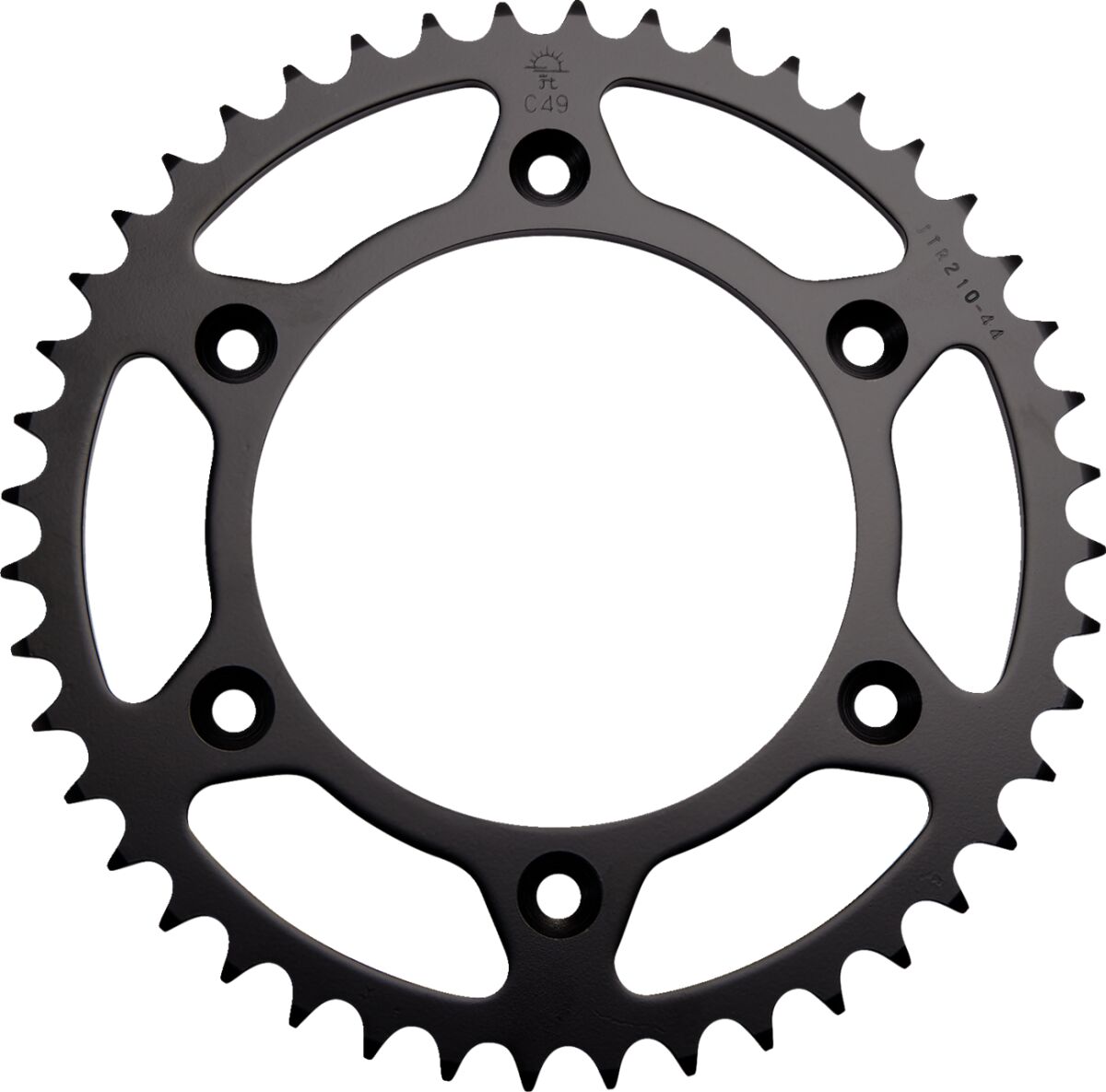 JT SPROCKETS JTR210.44 REAR REPLACEMENT SPROCKET 44 TEETH 520 PITCH NATURAL STEEL JTR210.44