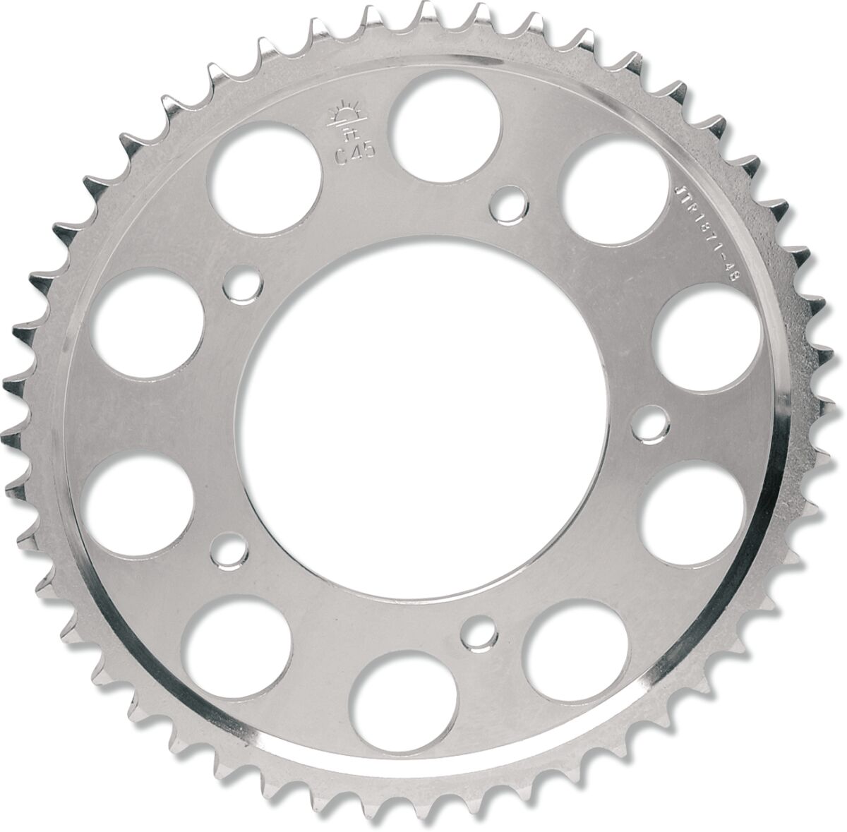 JT SPROCKETS JTR841.42 REAR REPLACEMENT SPROCKET 42 TEETH 530 PITCH NATURAL STEEL JTR841.42