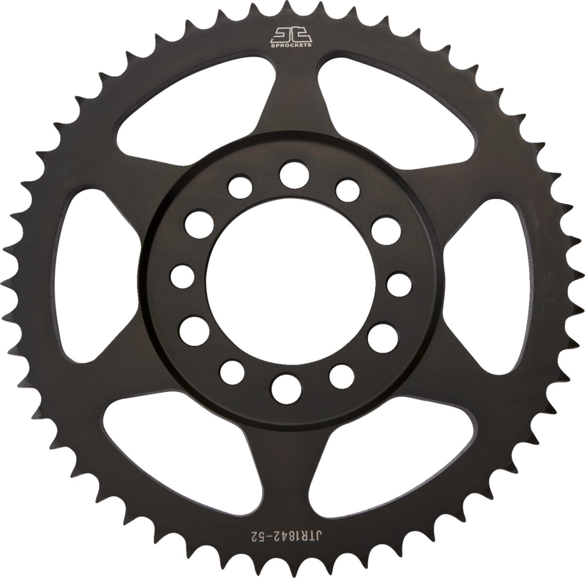 JT SPROCKETS JTR1842.52 REAR REPLACEMENT SPROCKET 52 TEETH 428 PITCH NATURAL STEEL JTR1842.52