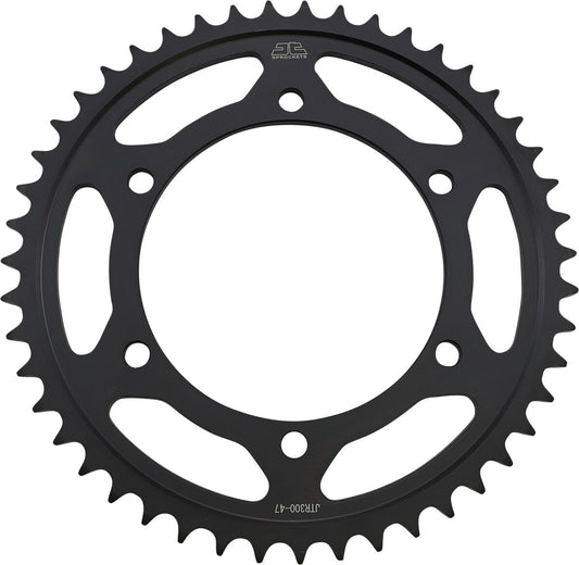 JT SPROCKETS JTR300.47 REAR REPLACEMENT SPROCKET 47 TEETH 525 PITCH NATURAL STEEL JTR300.47