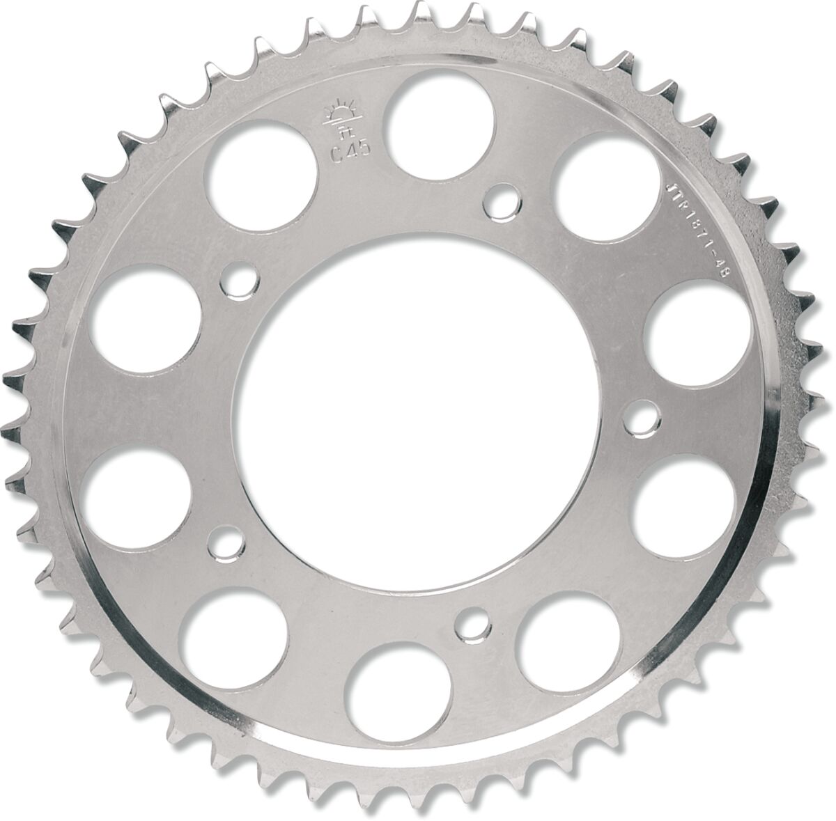 JT SPROCKETS JTR479.46 REAR REPLACEMENT SPROCKET 46 TEETH 50 PITCH NATURAL STEEL JTR479.46