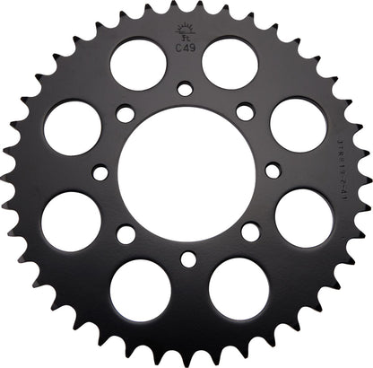 JT SPROCKETS JTR819/2.41 REAR REPLACEMENT SPROCKET 41 TEETH 520 PITCH NATURAL C49 HIGH CARBON STEEL JTR819/2.41