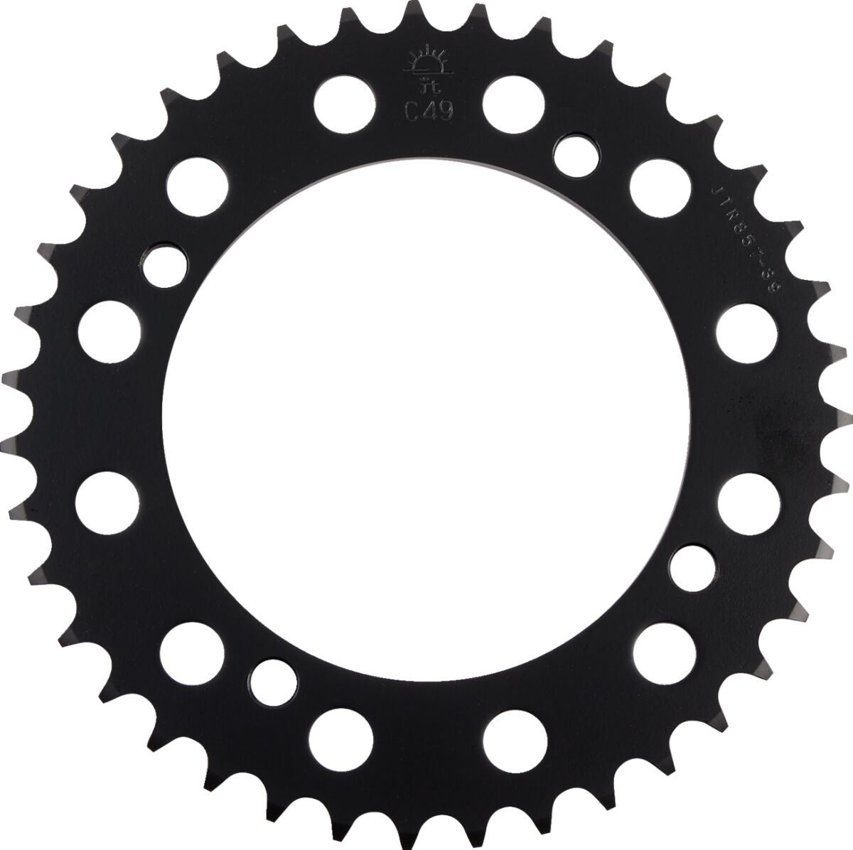 JT SPROCKETS JTR857.39 REAR REPLACEMENT SPROCKET 39 TEETH 520 PITCH NATURAL STEEL JTR857.39