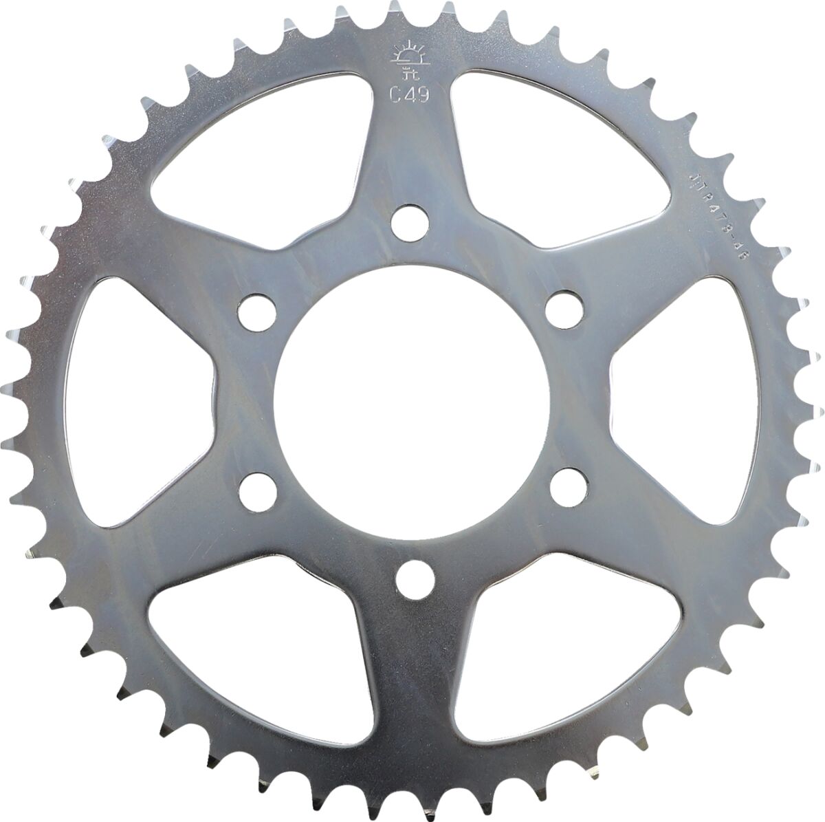 JT SPROCKETS JTR478.46 REAR REPLACEMENT SPROCKET 46 TEETH 520 PITCH NATURAL STEEL JTR478.46