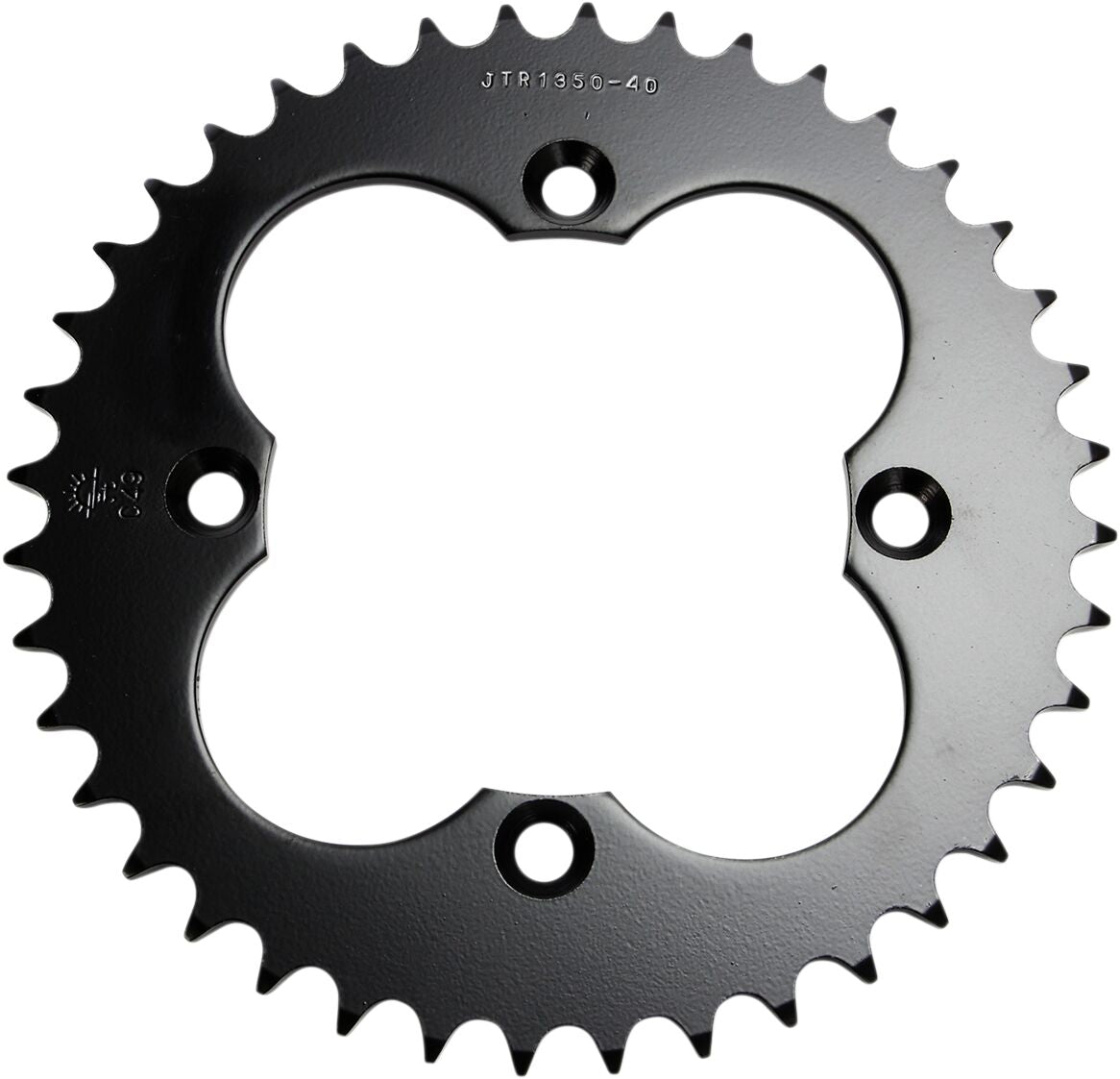 JT SPROCKETS JTR1350.40 REAR REPLACEMENT SPROCKET 40 TEETH 520 PITCH NATURAL C49 HIGH CARBON STEEL JTR1350.40