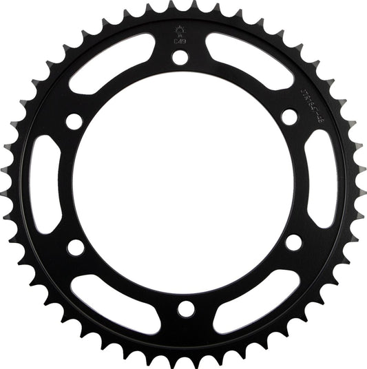 JT SPROCKETS JTR1847.55 REAR REPLACEMENT SPROCKET 55 TEETH 428 PITCH NATURAL CARBON STEEL JTR1847.55