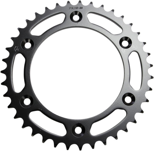 JT SPROCKETS JTR210.39 REAR REPLACEMENT SPROCKET 39 TEETH 520 PITCH NATURAL C49 HIGH CARBON STEEL JTR210.39