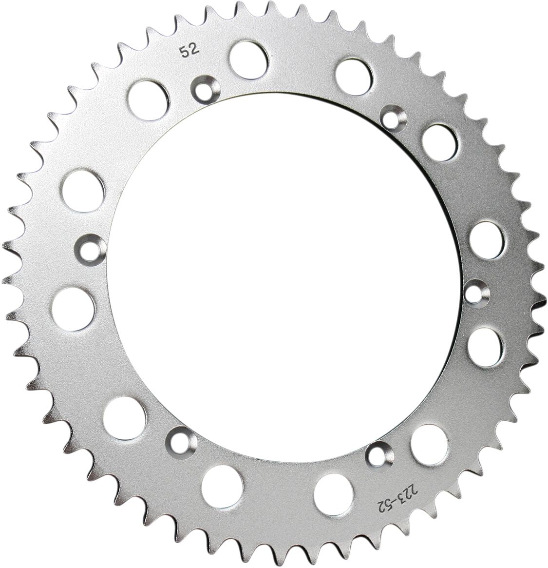 JT SPROCKETS JTR223.53 REAR REPLACEMENT SPROCKET 53 TEETH 520 PITCH NATURAL C49 HIGH CARBON STEEL JTR223.53