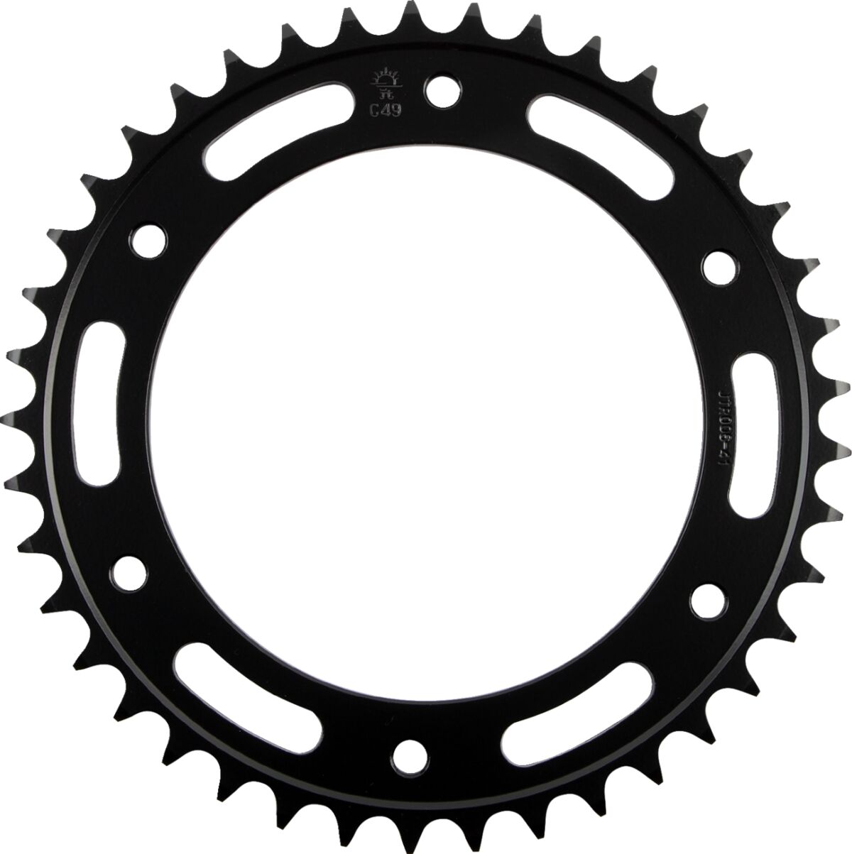 JT SPROCKETS JTR6.41 REAR REPLACEMENT SPROCKET 41 TEETH 525 PITCH NATURAL C49 HIGH CARBON STEEL JTR6.41