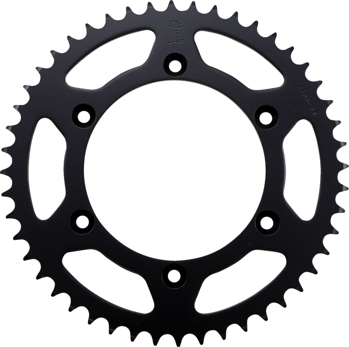JT SPROCKETS JTR706.48 REAR REPLACEMENT SPROCKET 48 TEETH 520 PITCH NATURAL C49 HIGH CARBON STEEL JTR706.48