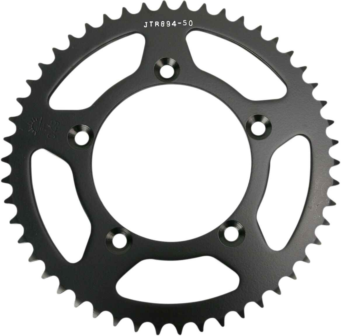 JT SPROCKETS JTR894.50 REAR REPLACEMENT SPROCKET 50 TEETH 420 PITCH NATURAL C49 HIGH CARBON STEEL JTR894.50